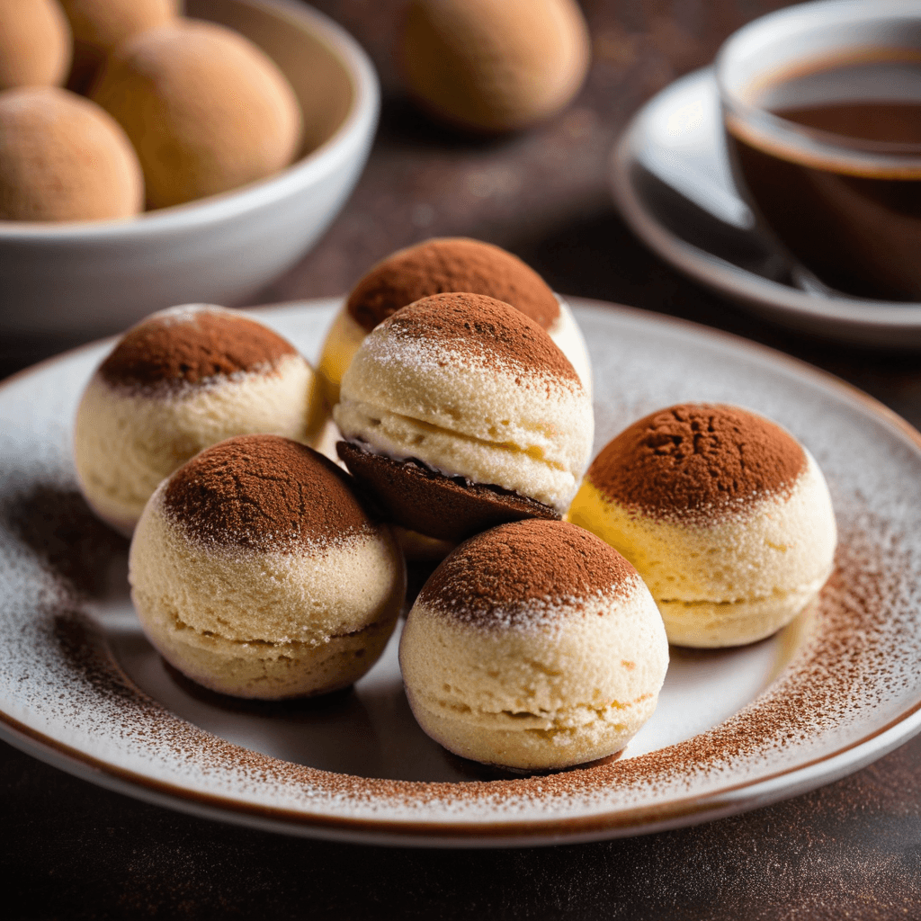 Image for Genius 10-Minute Tiramisu Balls: Quick & Delicious No-Bake Dessert Hack!